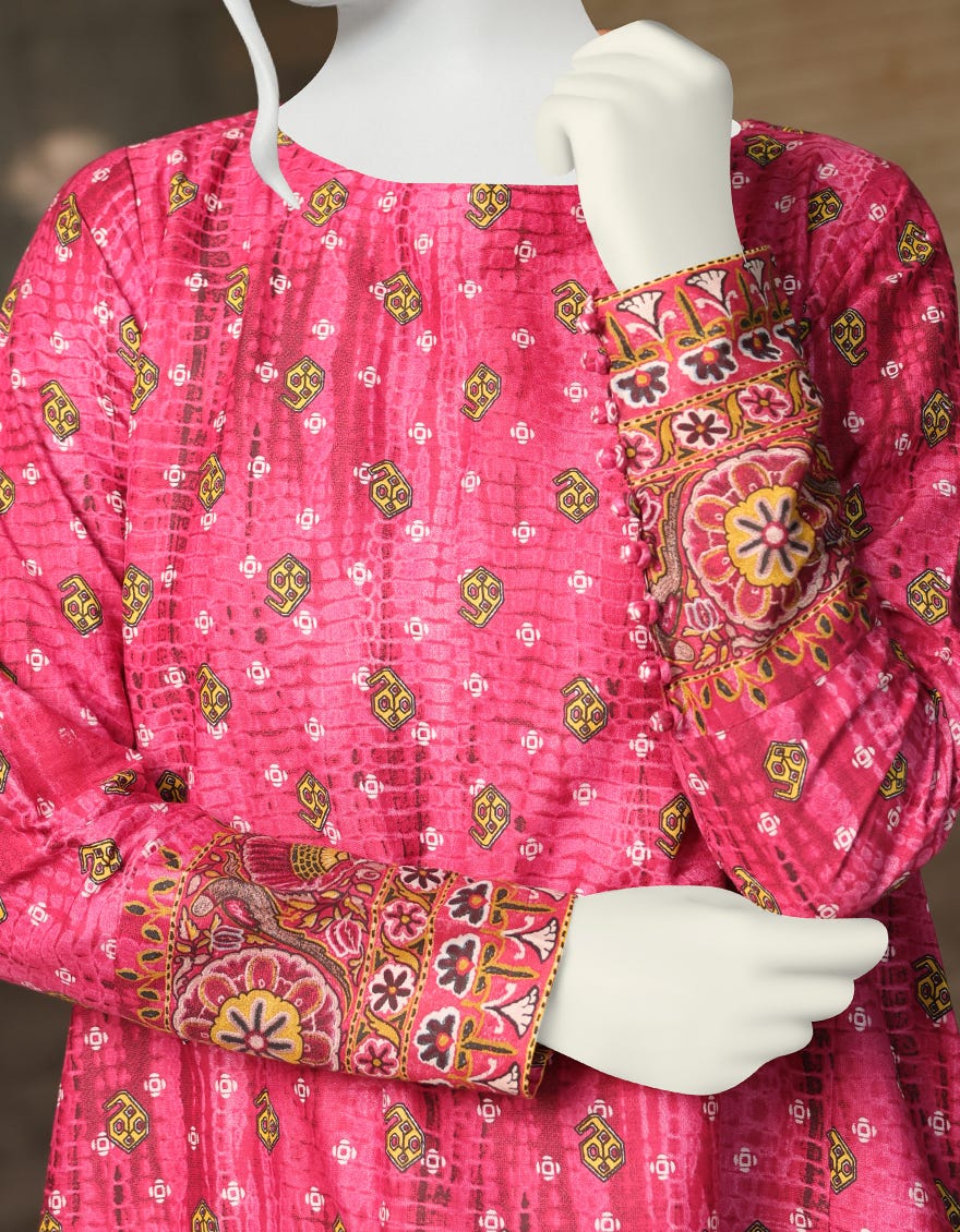 PINK CAMBRIC 1PC UNSTITCHED | JJLS-W-JW1-22-507 FB