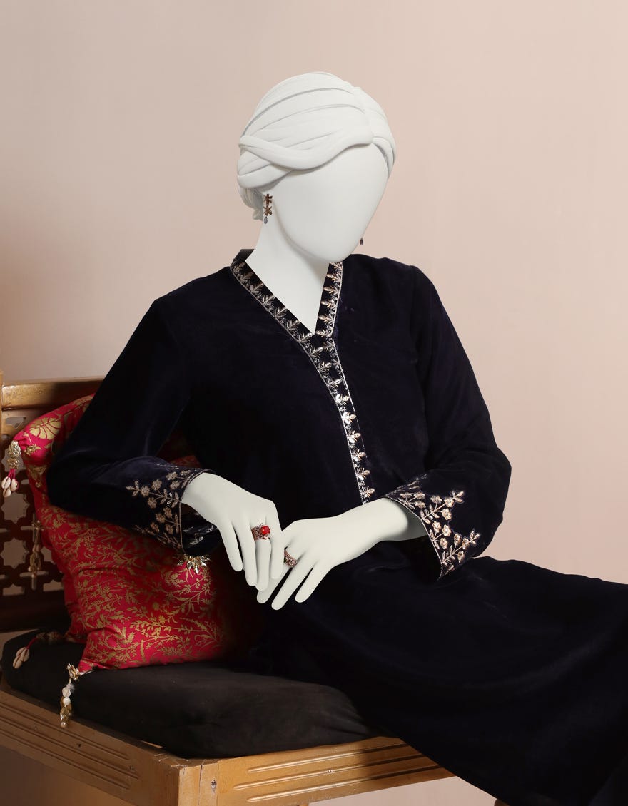 Blue Women's Kurti | Jjlk-W-Jpwk-23-1000