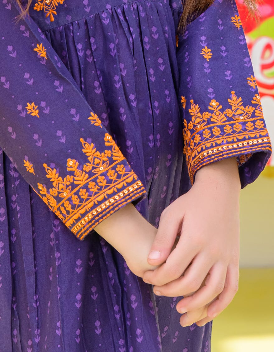 Purple Lawn Girls Kurti | Jglk-S-24-2506