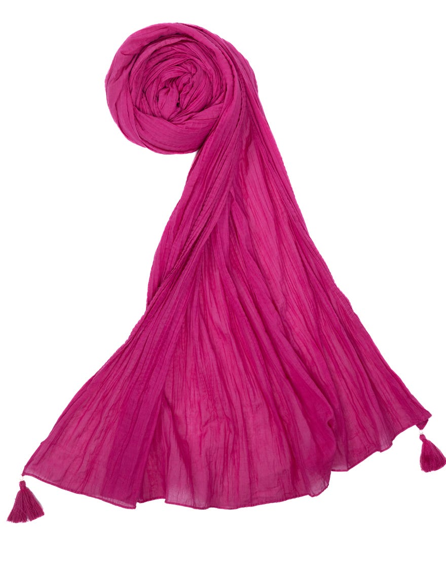 Neon Pink Lawn Dupatta | Jldp-S-24-2610