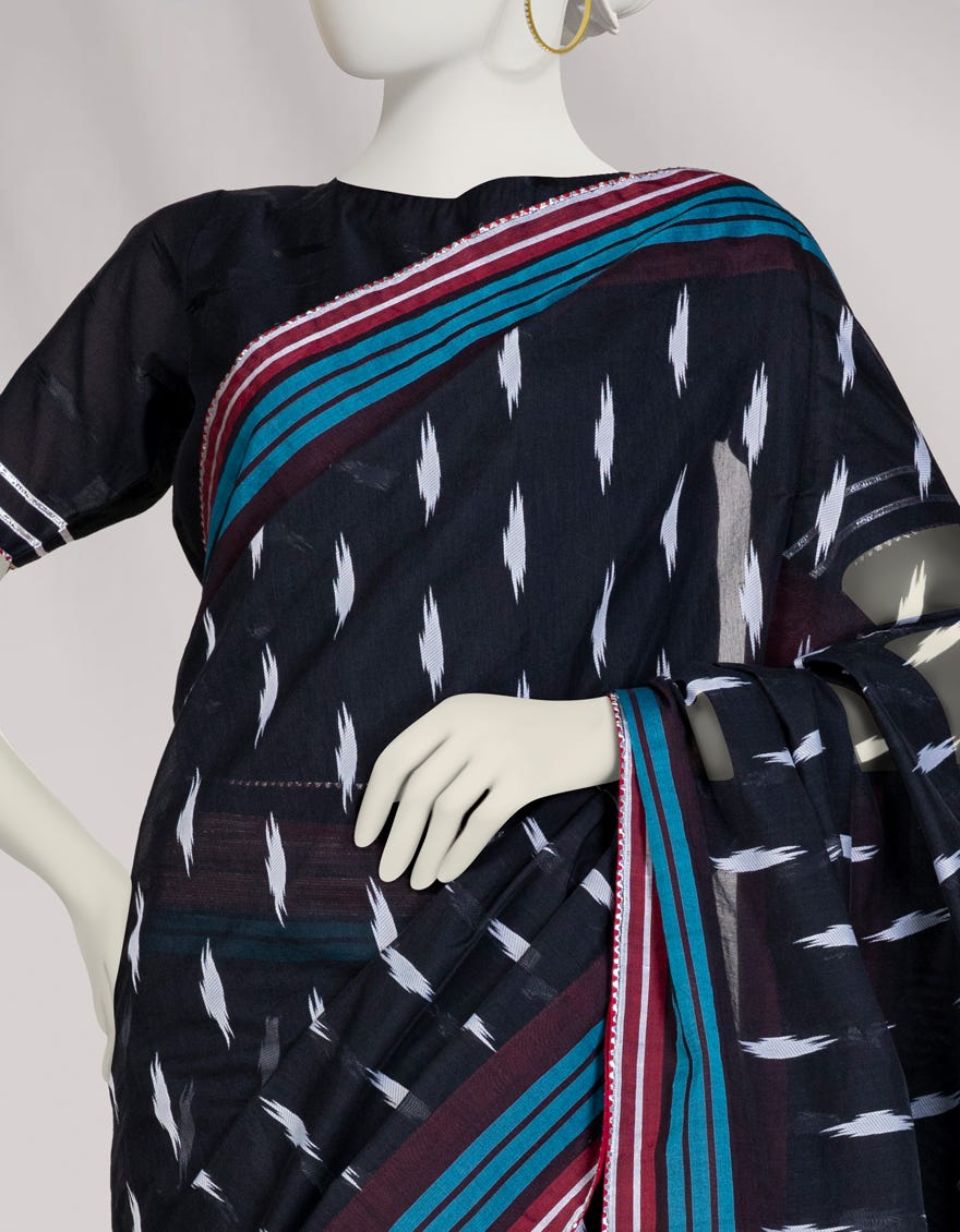 Multicolor Jacquard Saree | Jsr-S-24-506