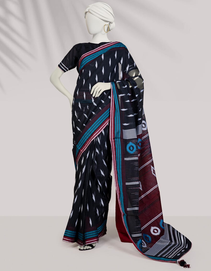 Multicolor Jacquard Saree | Jsr-S-24-506