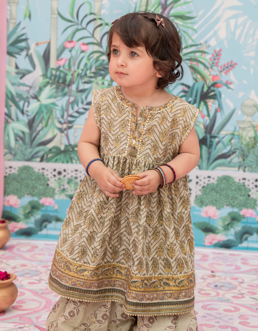 Beige Lawn Stitched 2 Piece | Jgkl-S-Jk2-24-5622