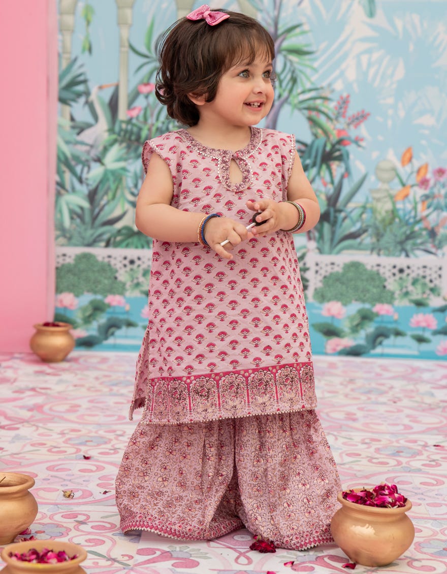 Pink Lawn Stitched 2 Piece | Jgkl-S-Jk2-24-5623