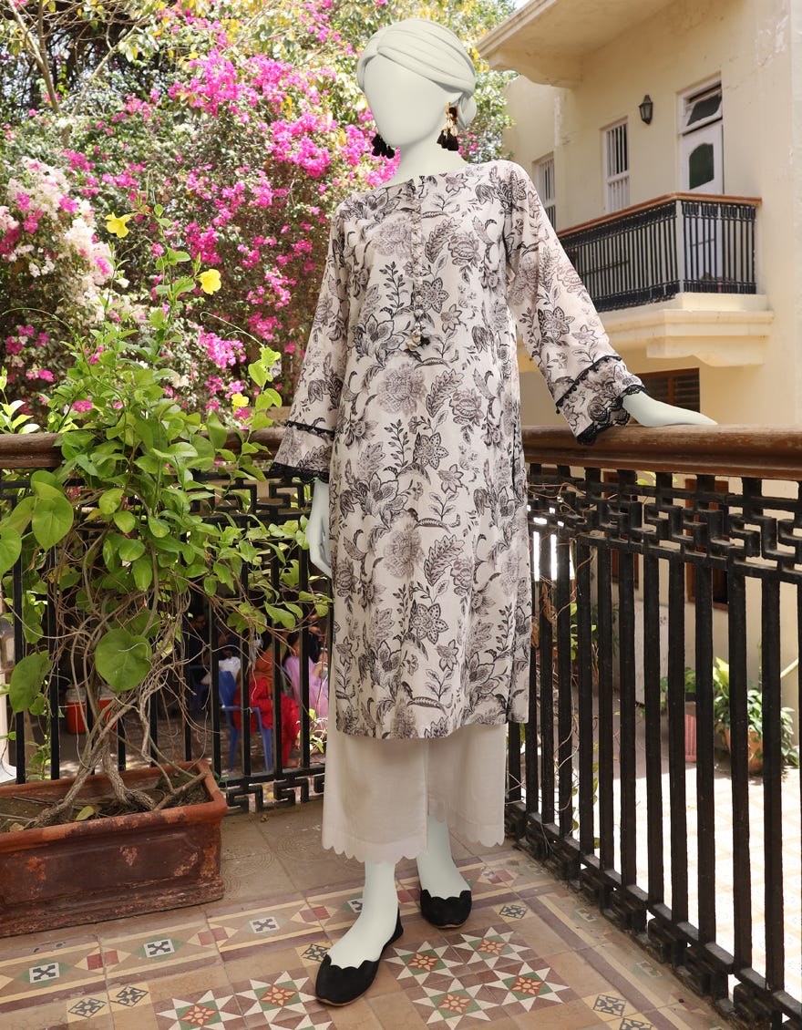 Multicolor Lawn Unstitched 1Pc | Jlawn-S-Jsu-24-929