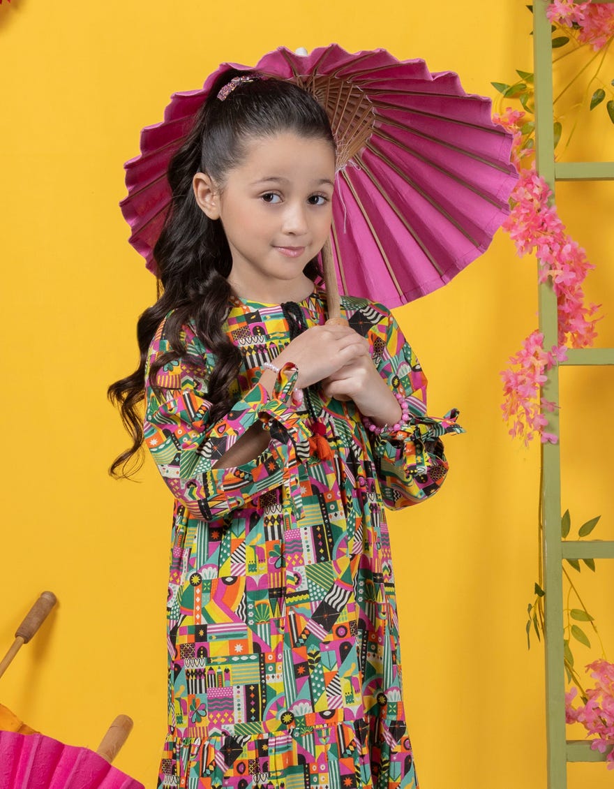 Multicolor Liminal Kurti | Jglk-S-Jk-24-6005