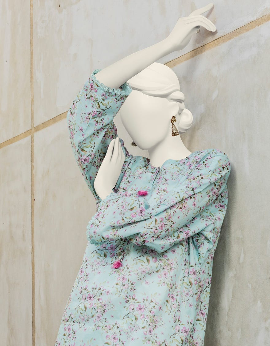 Multicolor Lawn Unstitched 1Pc | Jlawn-S-Jsu-24-908