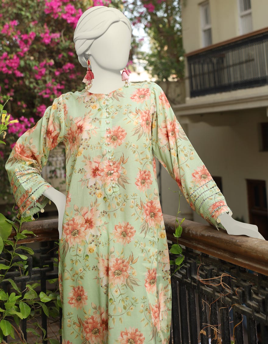 Multicolor Lawn Unstitched 1Pc | Jlawn-S-Jsu-24-922