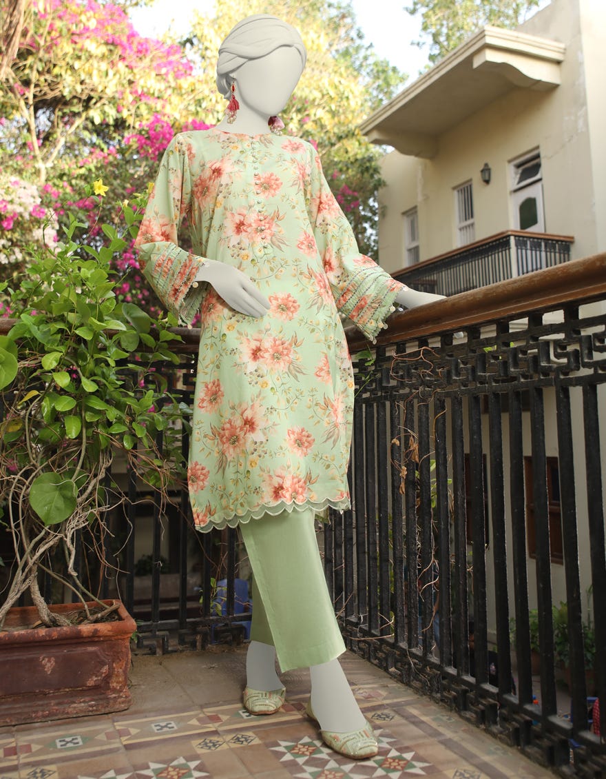 Multicolor Lawn Unstitched 1Pc | Jlawn-S-Jsu-24-922