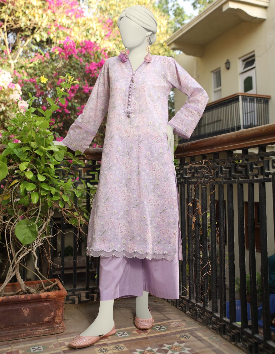 Multicolor Lawn Unstitched 1Pc | Jlawn-S-Jsu-24-925