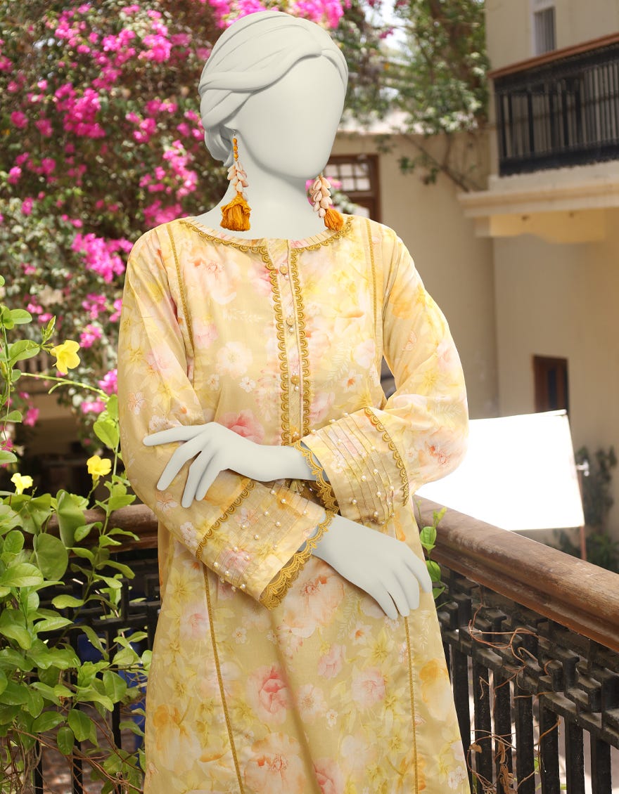 Multicolor Lawn Unstitched 1Pc | Jlawn-S-Jsu-24-928