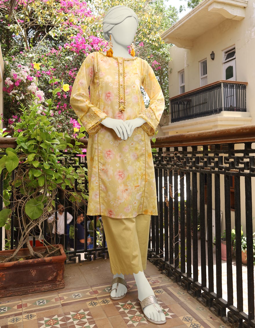 Multicolor Lawn Unstitched 1Pc | Jlawn-S-Jsu-24-928