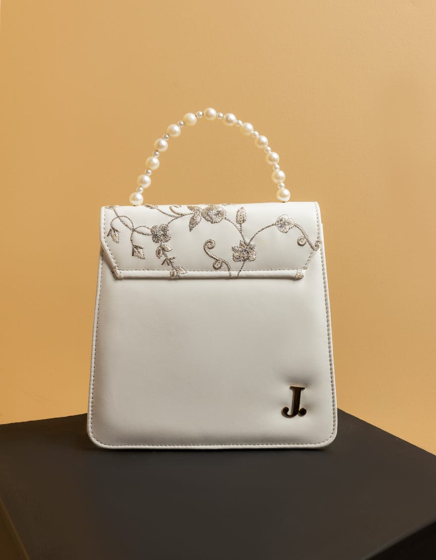 WHITE SIDE BAG | JJBL-25-097