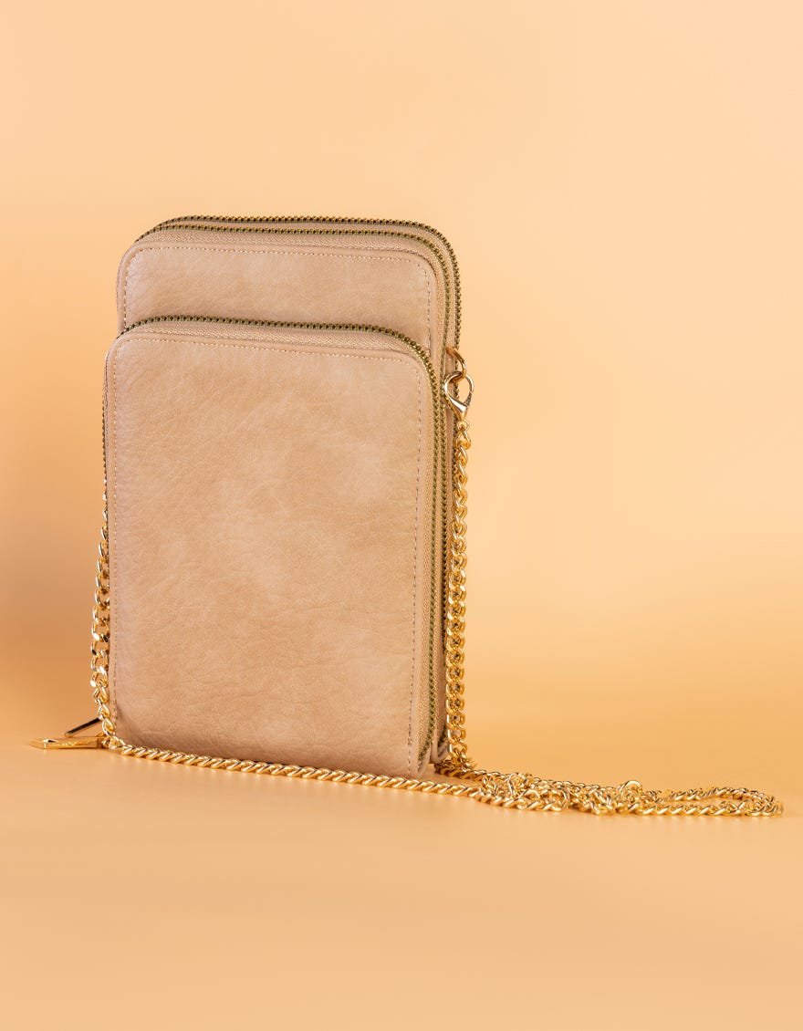 BEIGE SIDE BAG | JJBL-25-100