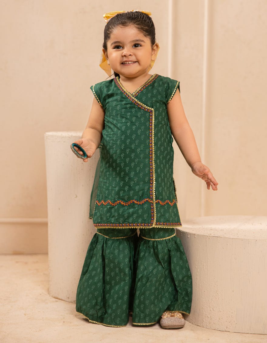 GREEN LAWN EMBROIDERED 3PC STITCHED