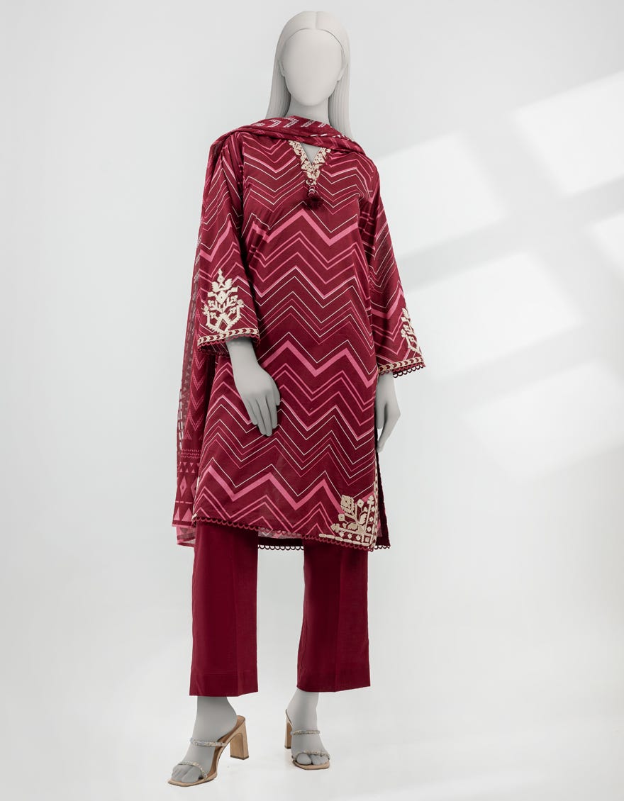 maroon-lawn-embroidered-3pc-stitched-jls25212s