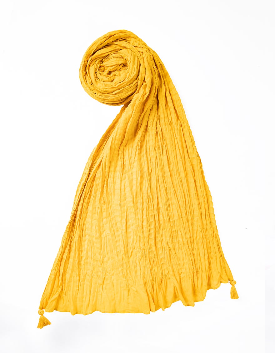 YELLOW LAWN DUPATTA