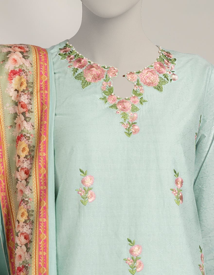 green-dobby-embroidered-3pc-stitched-jls25319s