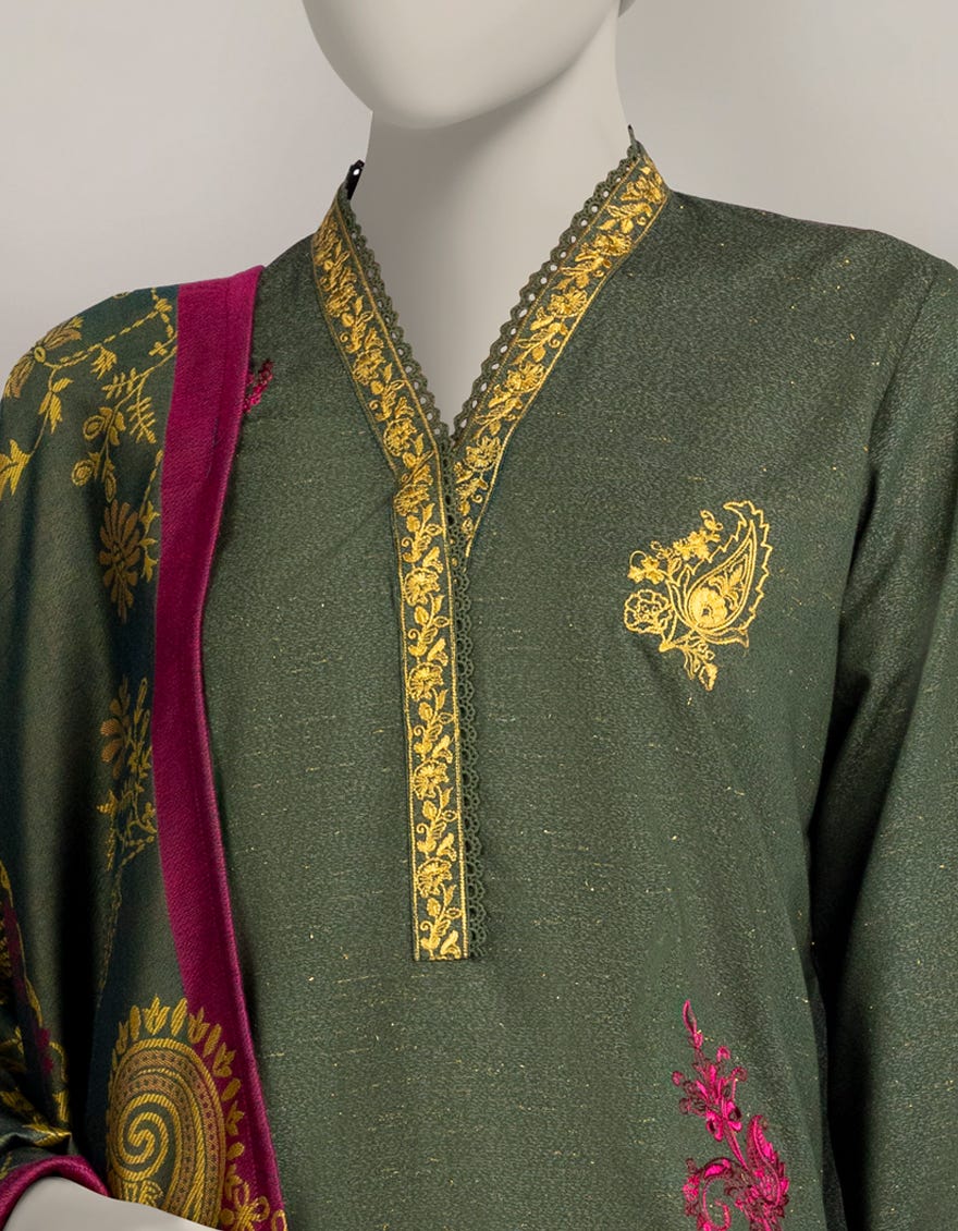 green-karandi-embroidered-3pc-stitched-jls25328s