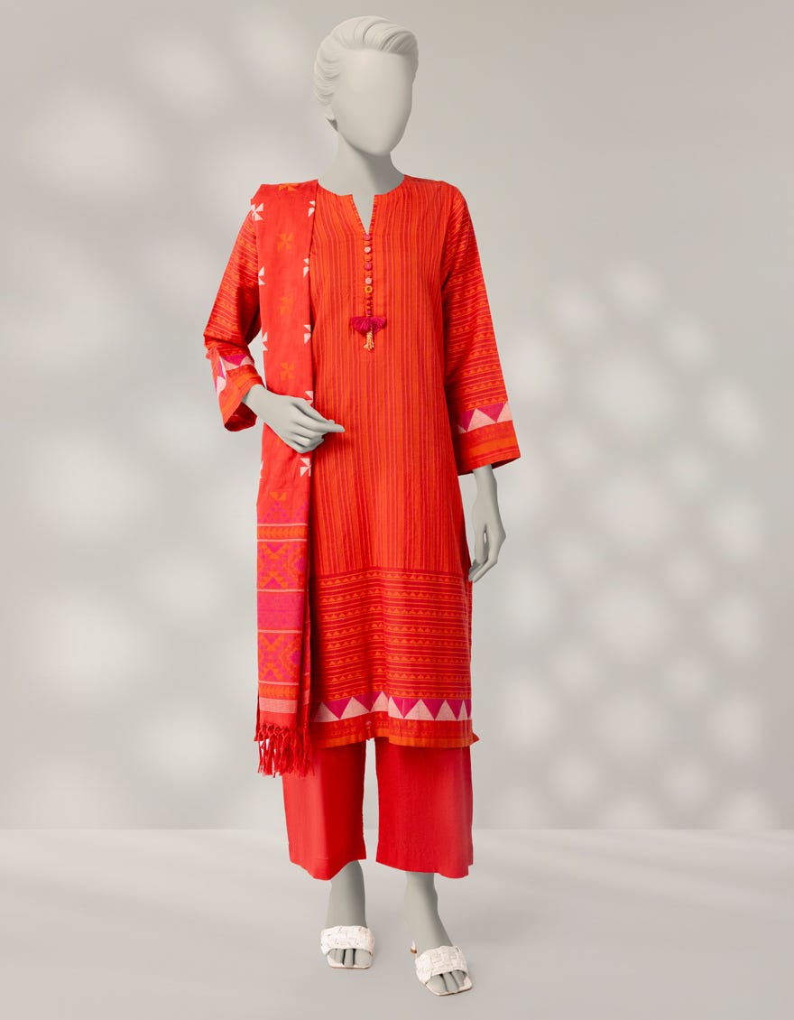 red-jacquard-dyed-3pc-stitched-jls25356s