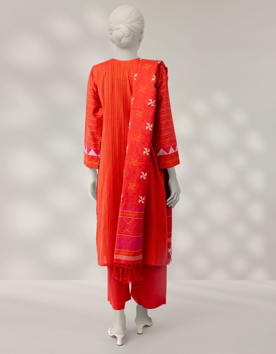 red-jacquard-dyed-3pc-stitched-jls25356s