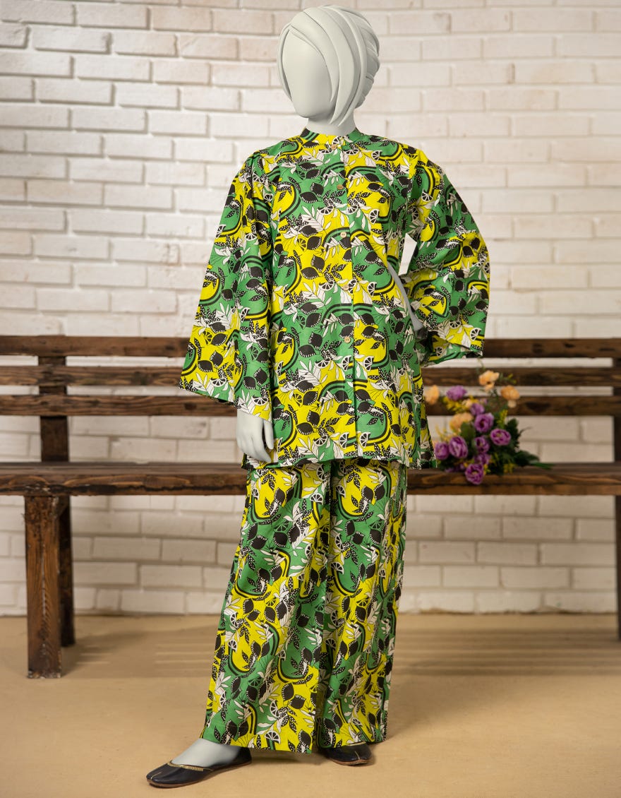 GREEN LAWN PRINTED KURTI