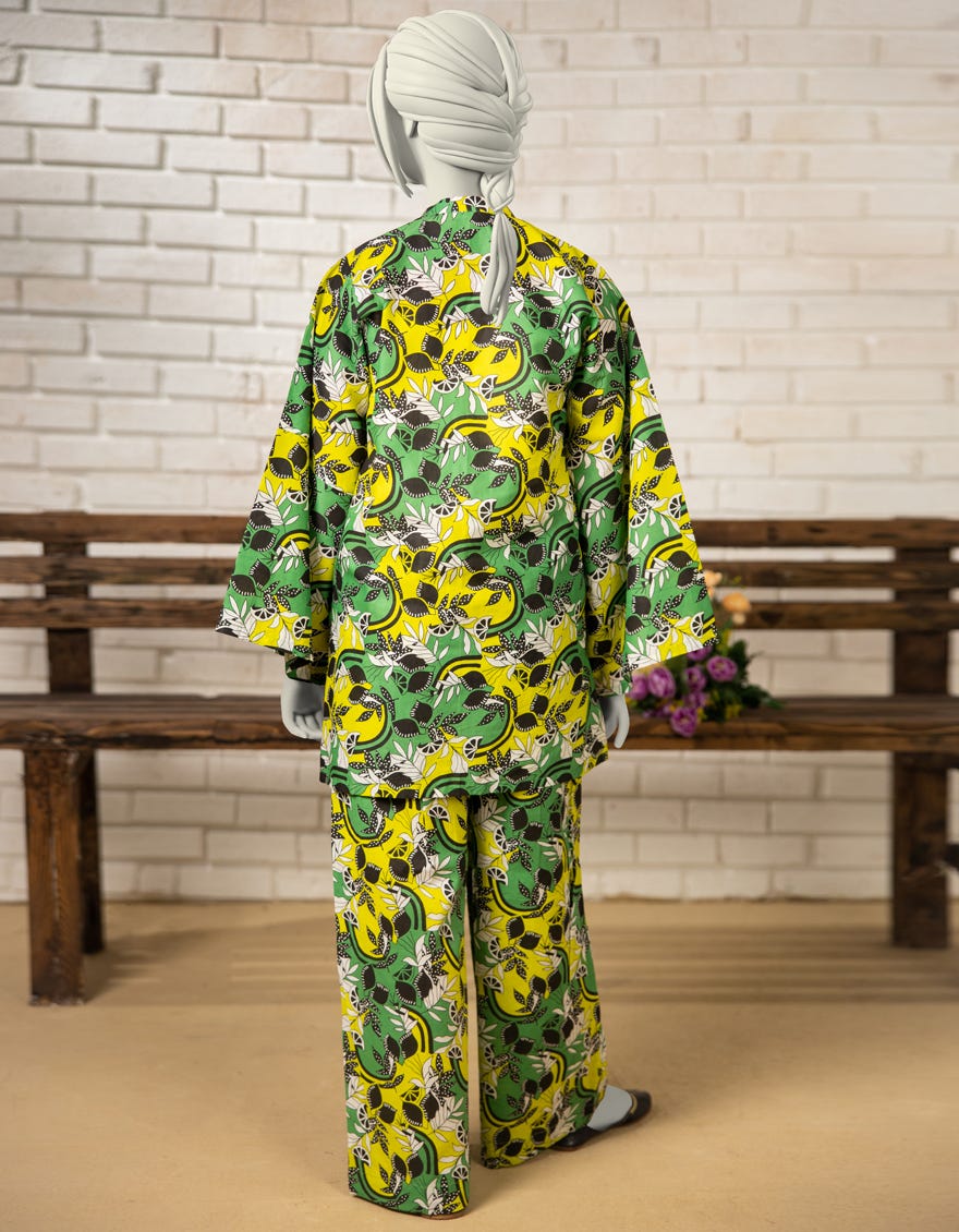 GREEN LAWN PRINTED KURTI