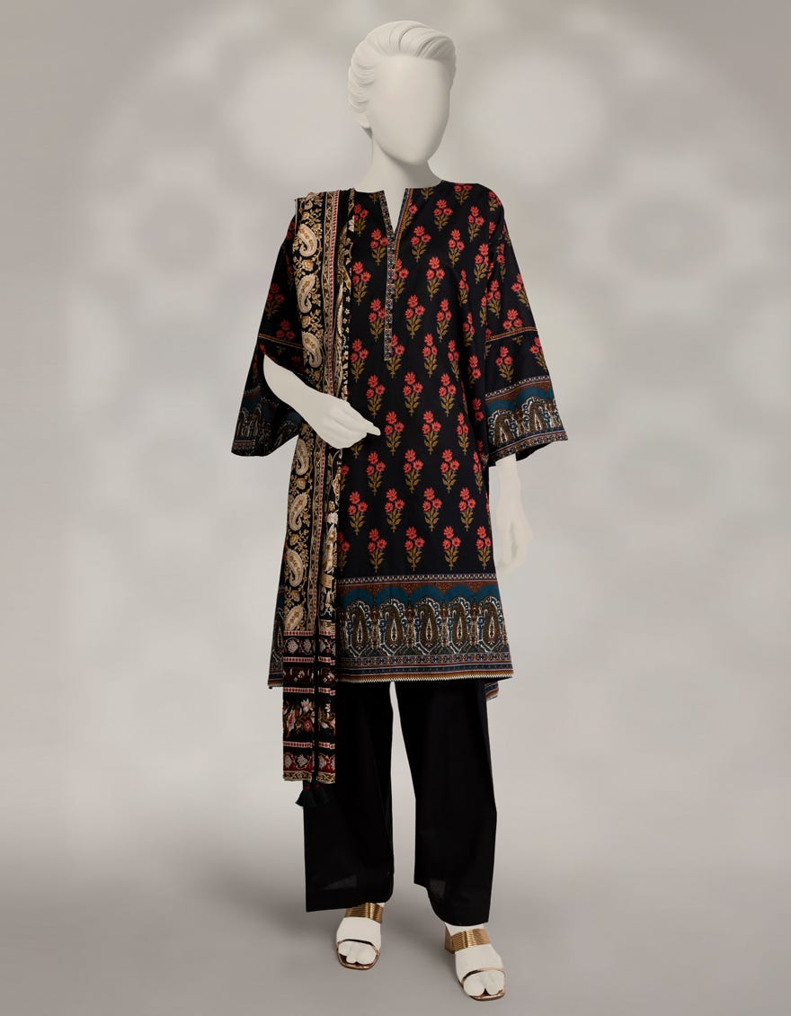 black-cambric-printed-3pc-stitched-jls25450s