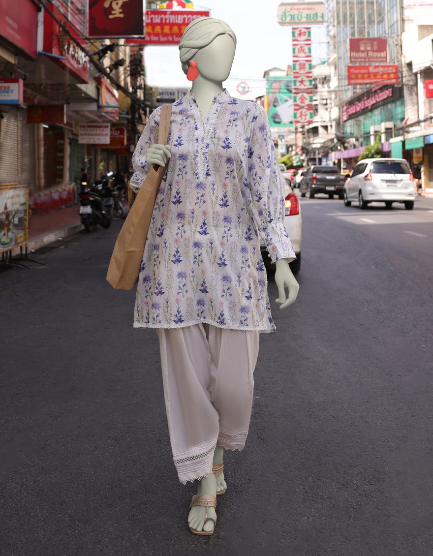 MULTICOLOR LAWN PRINTED UNSTITCHED 1PC | JLAWN-S-JSU-25-913