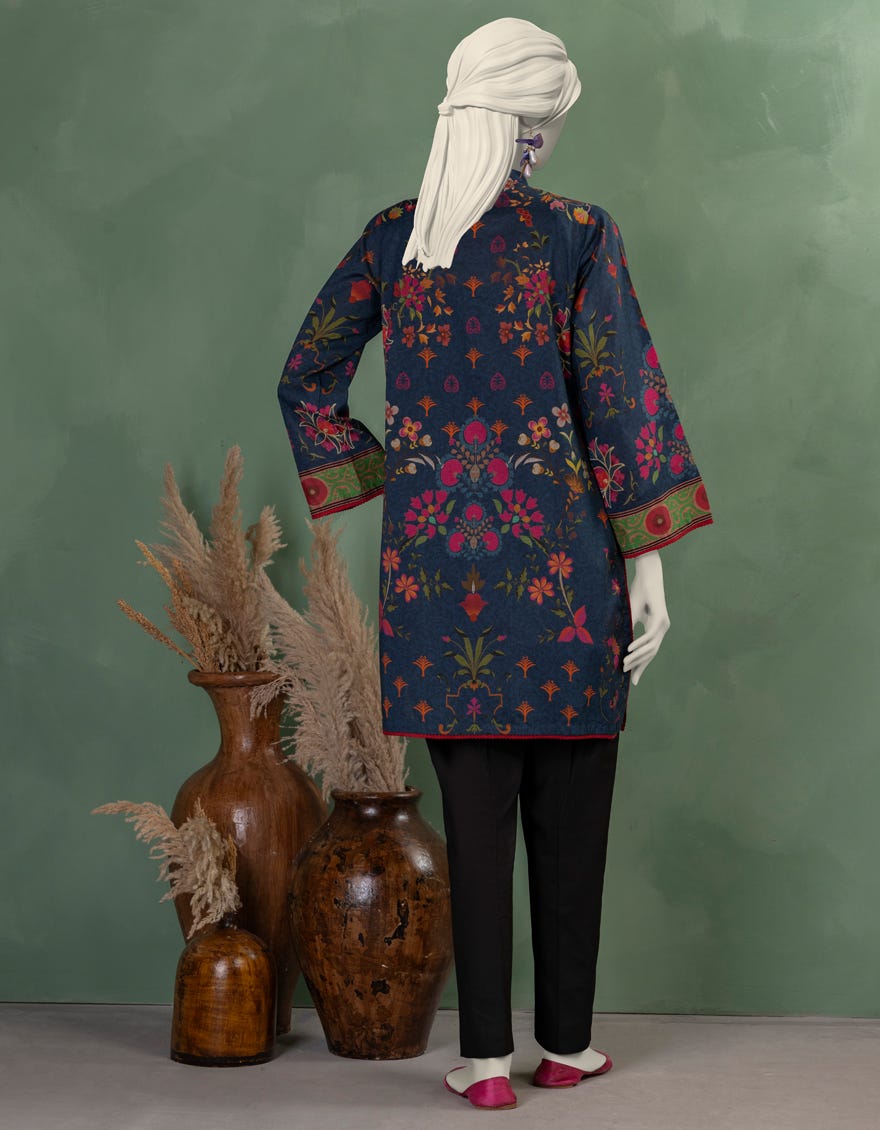 MULTICOLOR LAWN DIGITAL PRINTED UNSTITCHED 1PC