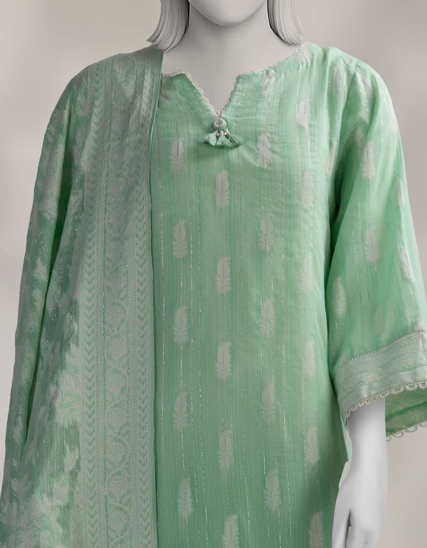green-jacquard-dyed-3pc-stitched-jl25945s