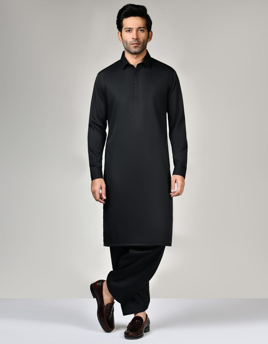 black-cotton-unstitched-kameez-shalwar-fabric-jjms-2561