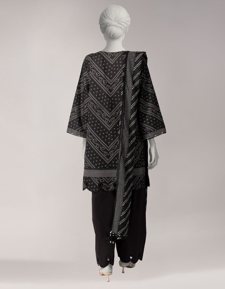 MULTICOLOR LAWN PRINTED UNSTITCHED 3PC