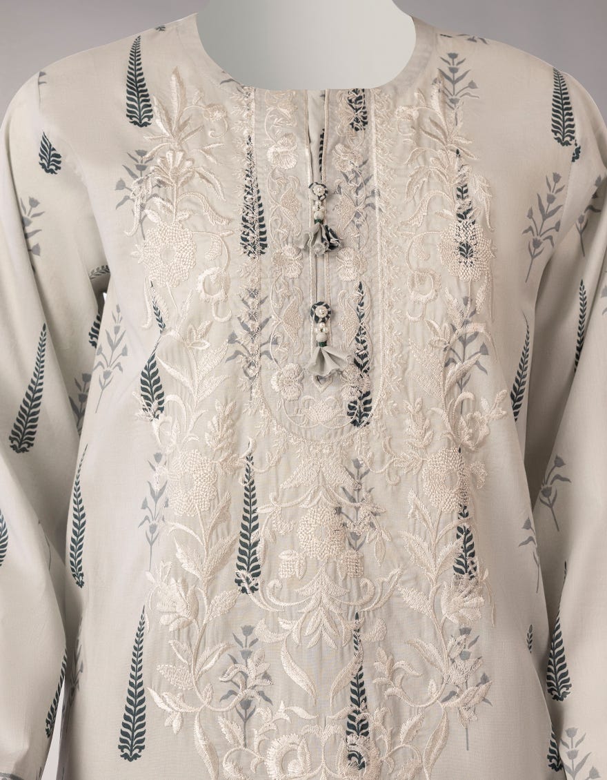 MULTICOLOR LAWN EMBROIDERED UNSTITCHED 3PC