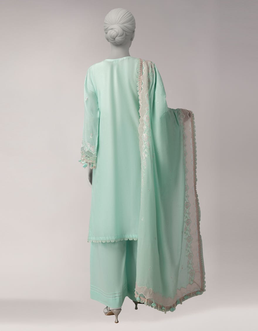 GREEN LAWN EMBROIDERED UNSTITCHED 3PC