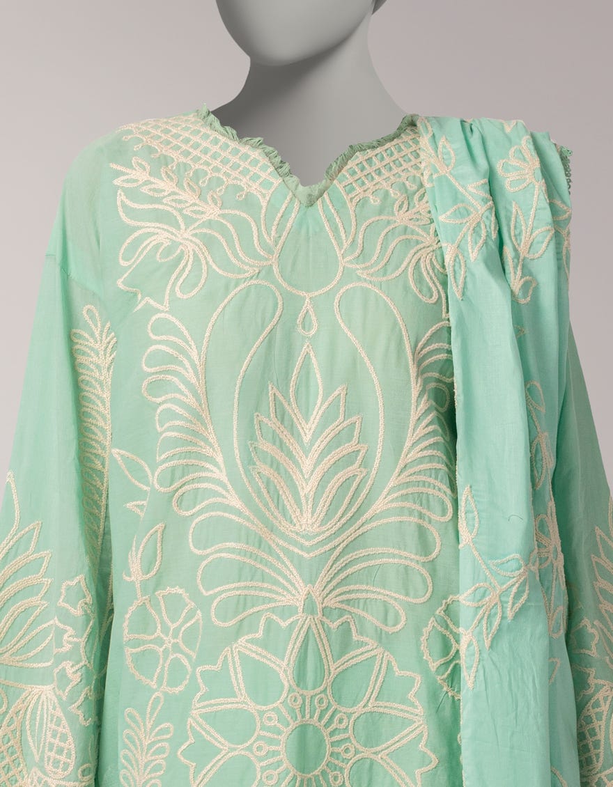 GREEN LAWN EMBROIDERED UNSTITCHED 3PC
