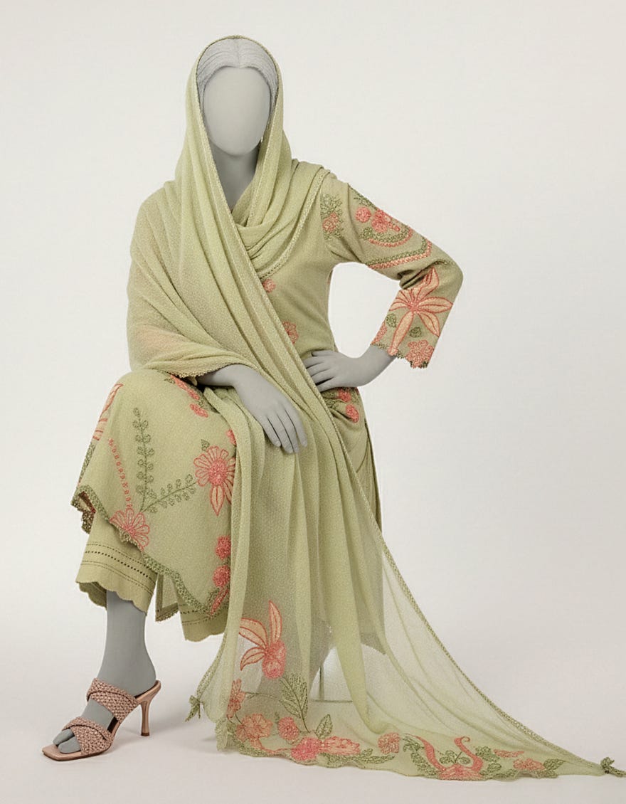 green-cotton-silk-embroidered-stitched-3pc-jls26408s