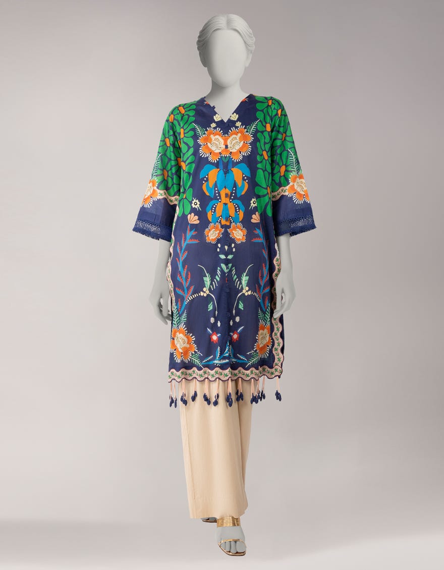 GREEN LAWN DIGITAL PRINTED UNSTITCHED 1PC