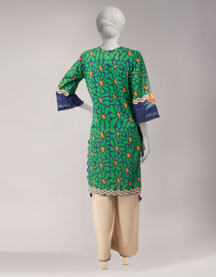 GREEN LAWN DIGITAL PRINTED UNSTITCHED 1PC