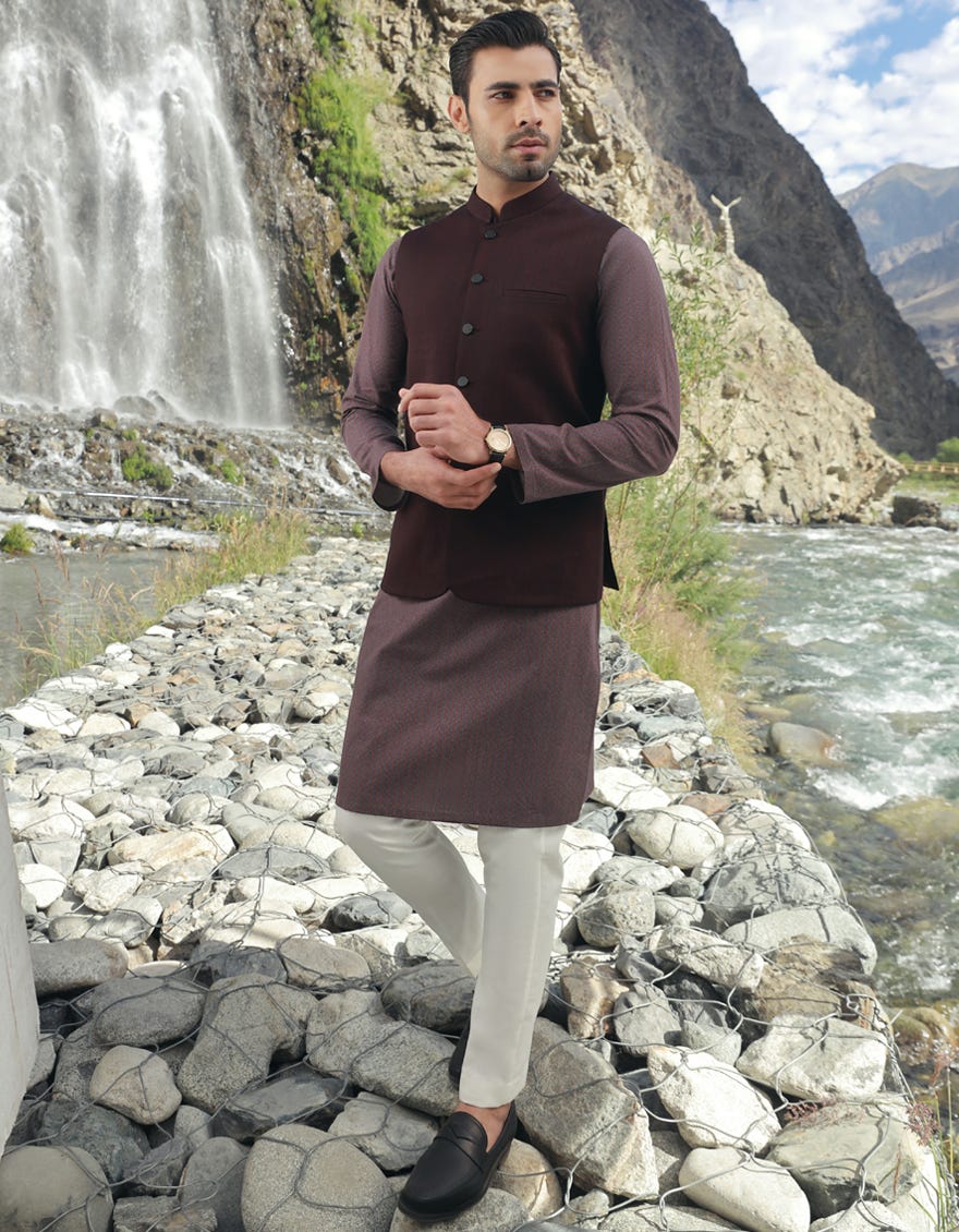 maroon-blended-waistcoat-jjvc-27384-r9