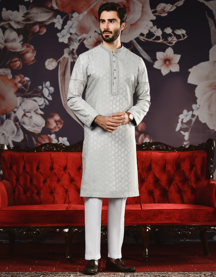 ash-grey-jamawar-special-kurta-jjk-sp-32574