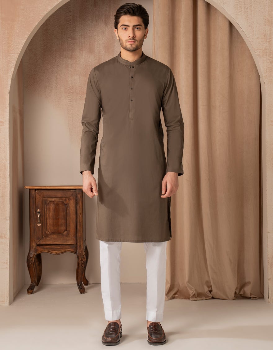 mud-brown-cotton-casual-kurta-jjka33493