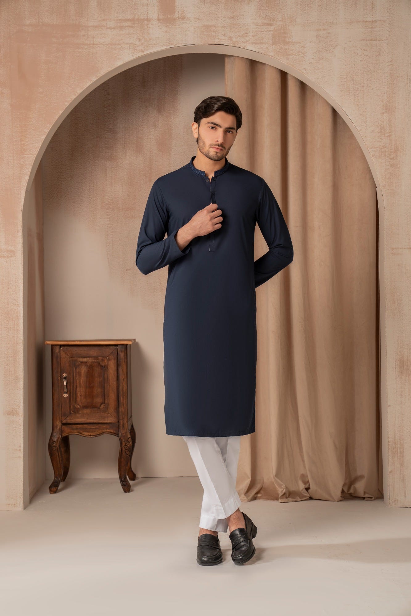 midnight-blue-blended-semi-formal-kurta-jjka33499