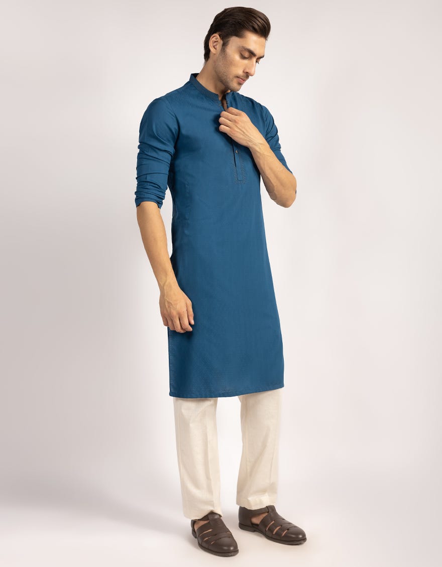 blue-blended-semi-formal-kurta-jjka33550