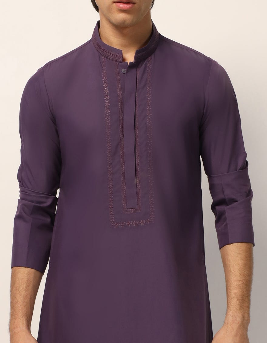 PURPLE SEMI-FORMAL JUBBA