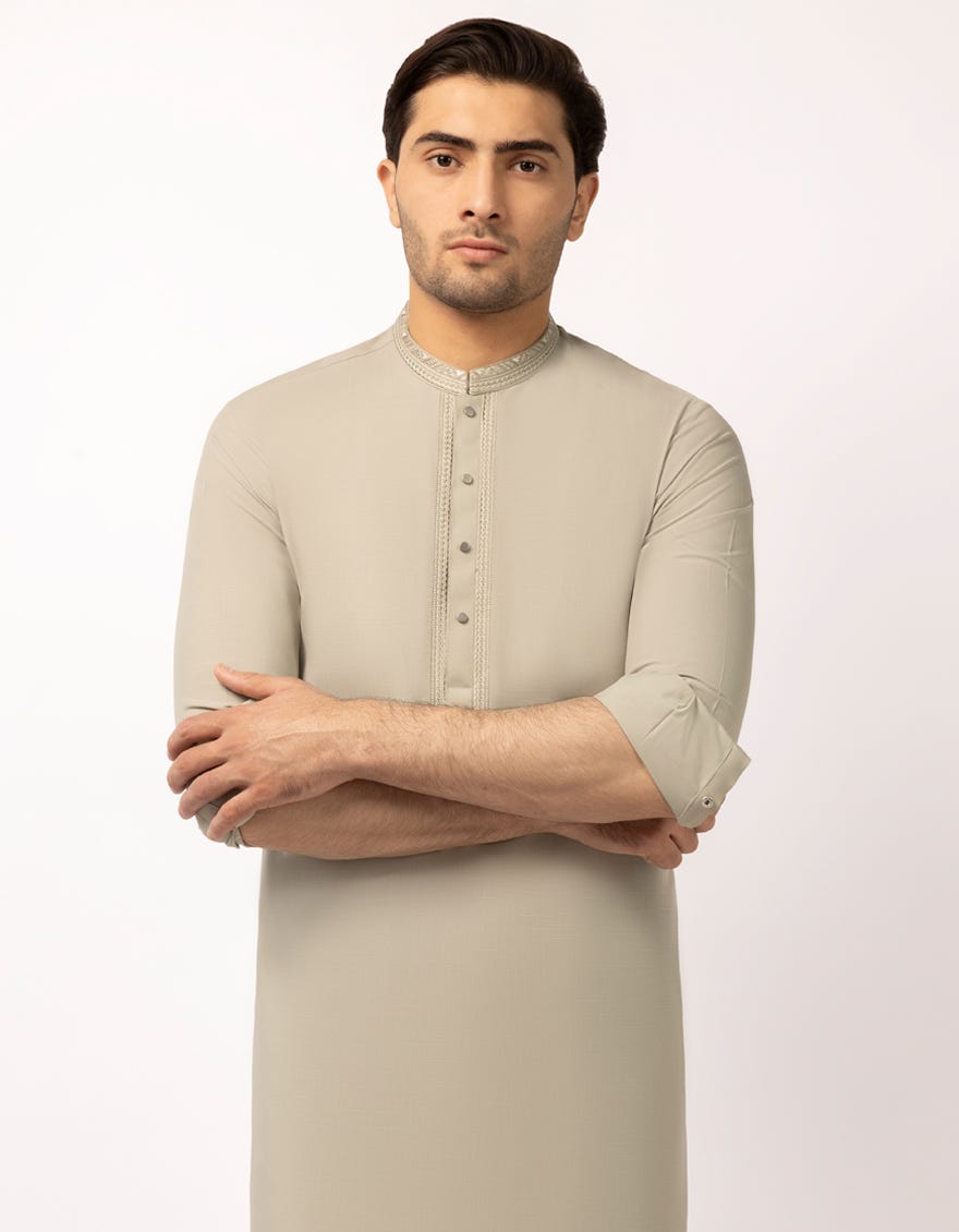 PISTACHIO SEMI-FORMAL KURTA TROUSERS