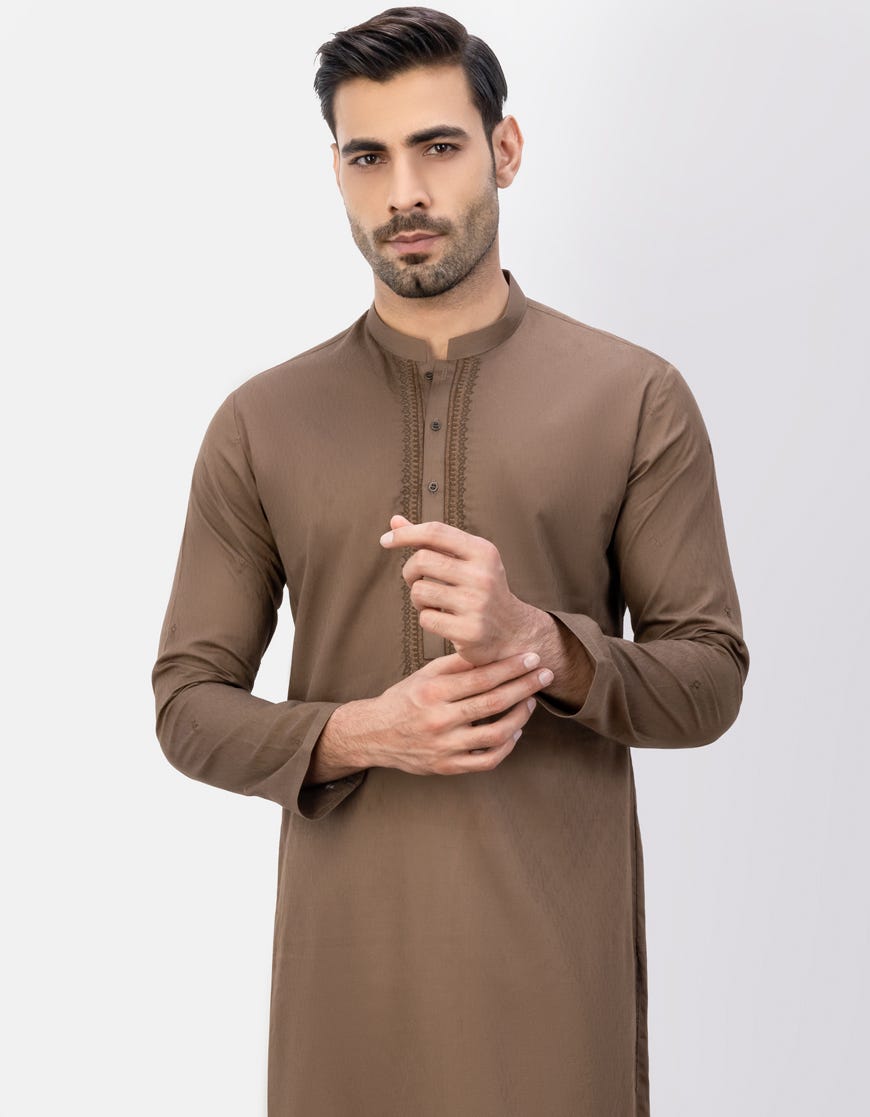 brown-cotton-kurta-jjk-s-34439