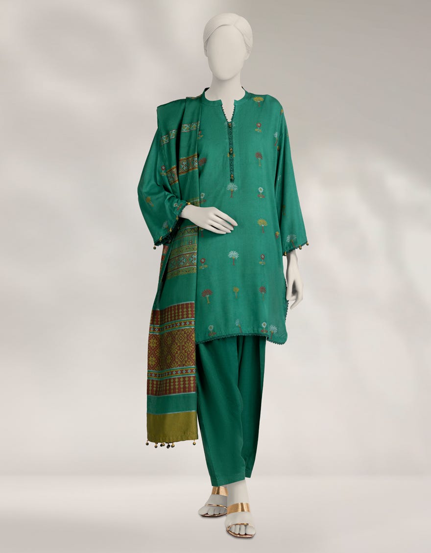 green-jacquard-dyed-unstitched-3pc-jlu253588u