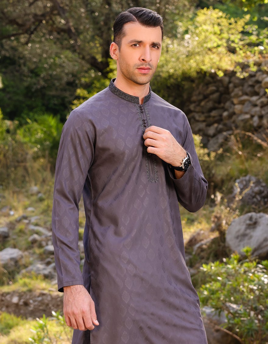 grey-blended-kurta-jjk-s-37731