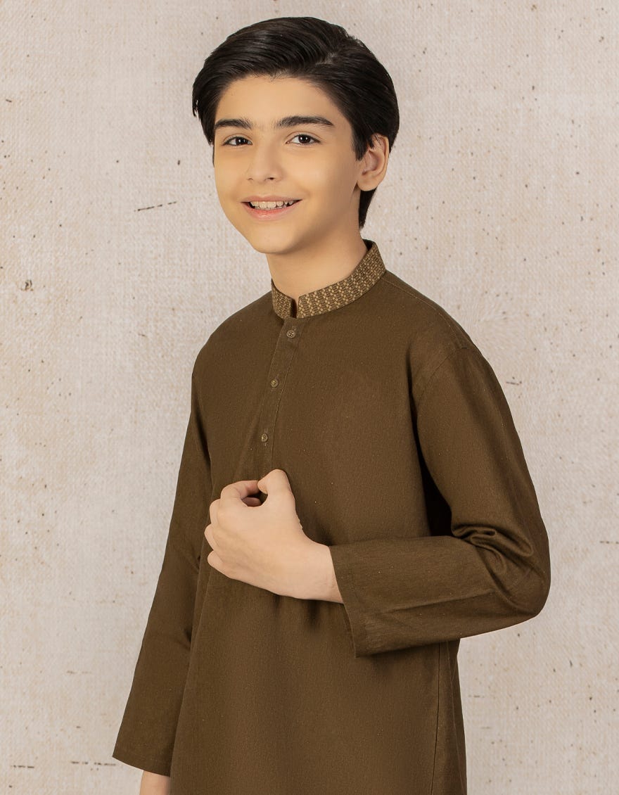 MEHNDI COTTON KURTA | JCK-W-38411